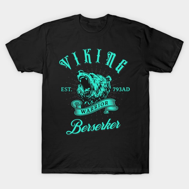 Viking Berserker T-Shirt by Scar